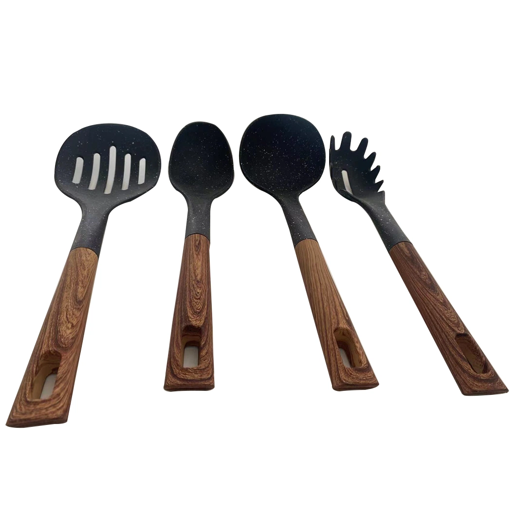 Good Quality of Aluminum Cookware Parts Sets Kitchenware Accessories with Wooden Soft Touch Bakalite Handle